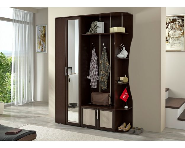 Прихожая Ксения 1 Венге/Лоредо