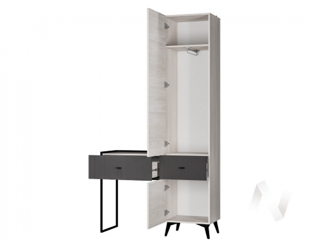 Прихожая Норд ПР-06 ясень белый / маренго