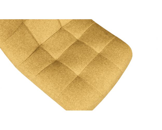 Стул «Райс» К3 Белый/Микровелюр Duna Curcuma