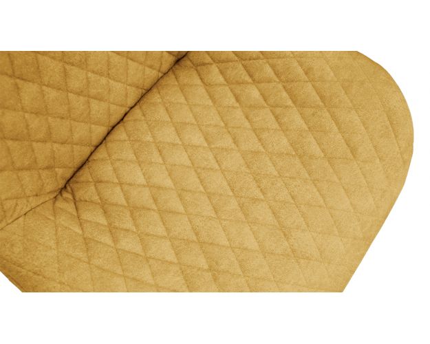 Стул «Оливер» К3 Белый/Микровелюр Duna Curcuma