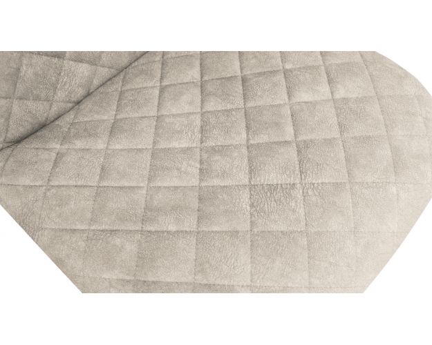 Стул «Ричи» К3 Белый/Микровелюр Wellmart Dark Beige