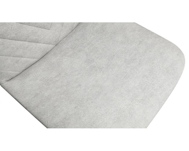 Стул «Шерри» К3 Белый/Микровелюр Duna Silver