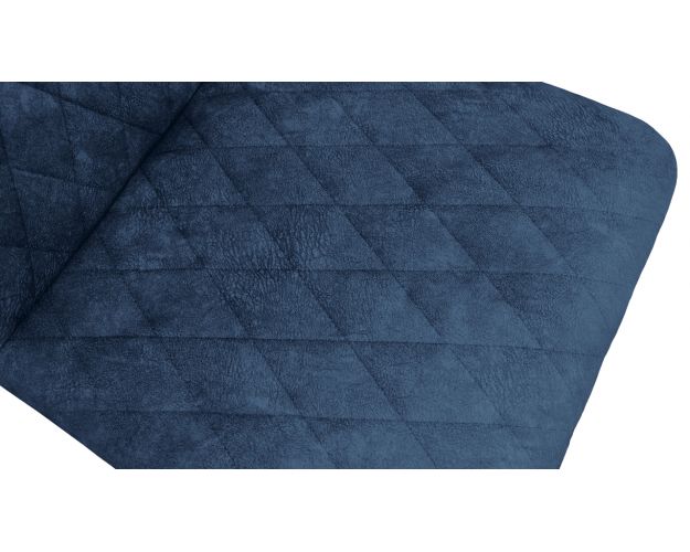 Стул «Стенли» К3 Белый/Микровелюр Wellmart Blue